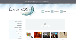 Desktop Screenshot of conscientia.com.br