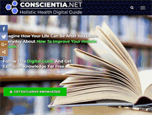 Tablet Screenshot of conscientia.net